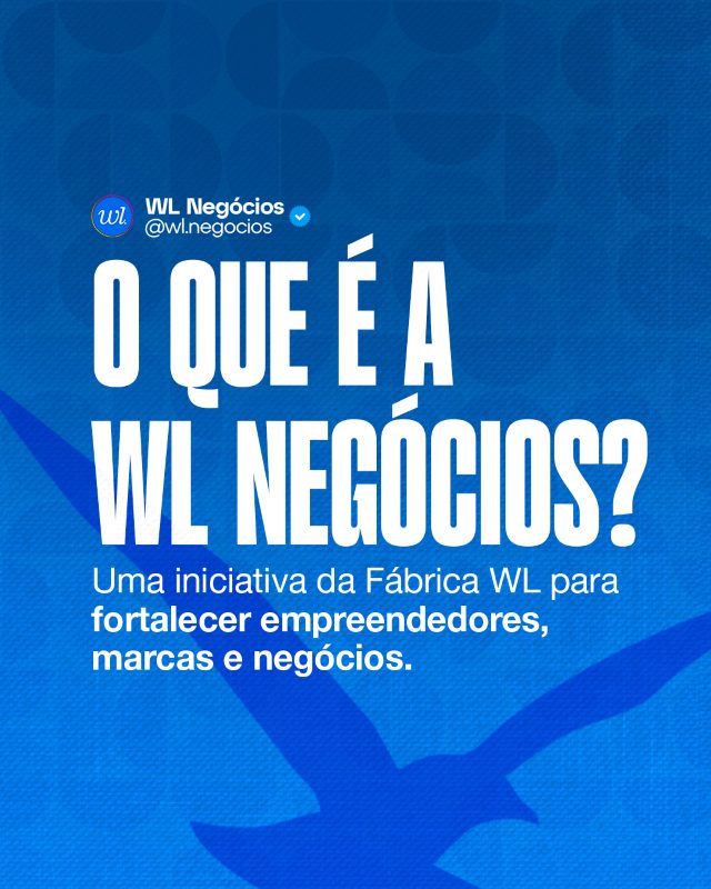 Carrossel fixado: O que é a WL Negócios?
