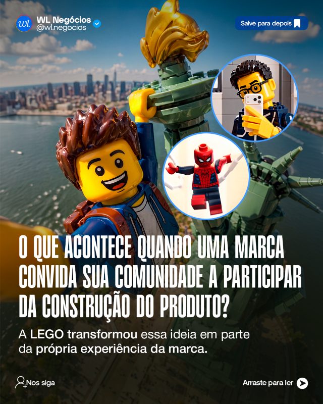 Carrossel sobre a LEGO