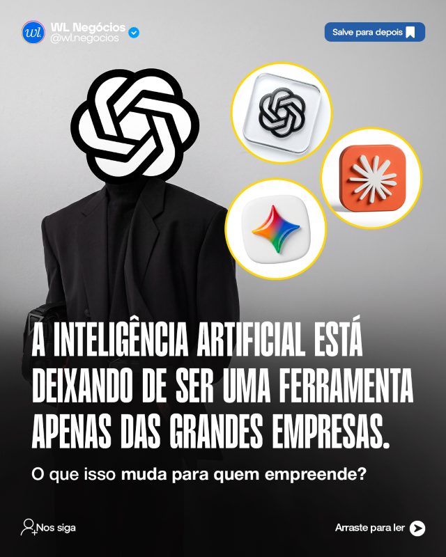Carrossel sobre inteligência artificial